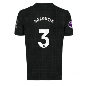 Pánské fotbalový oblečení Tottenham Hotspur Radu Dragusin #3 Venkovní košile 2025-26 Krátkým Rukávem